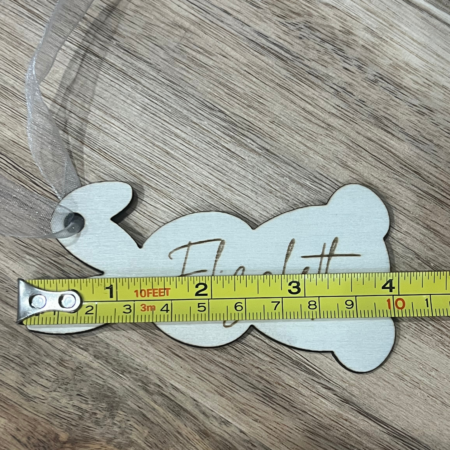 Personalized Engraved Easter Basket Name Tag