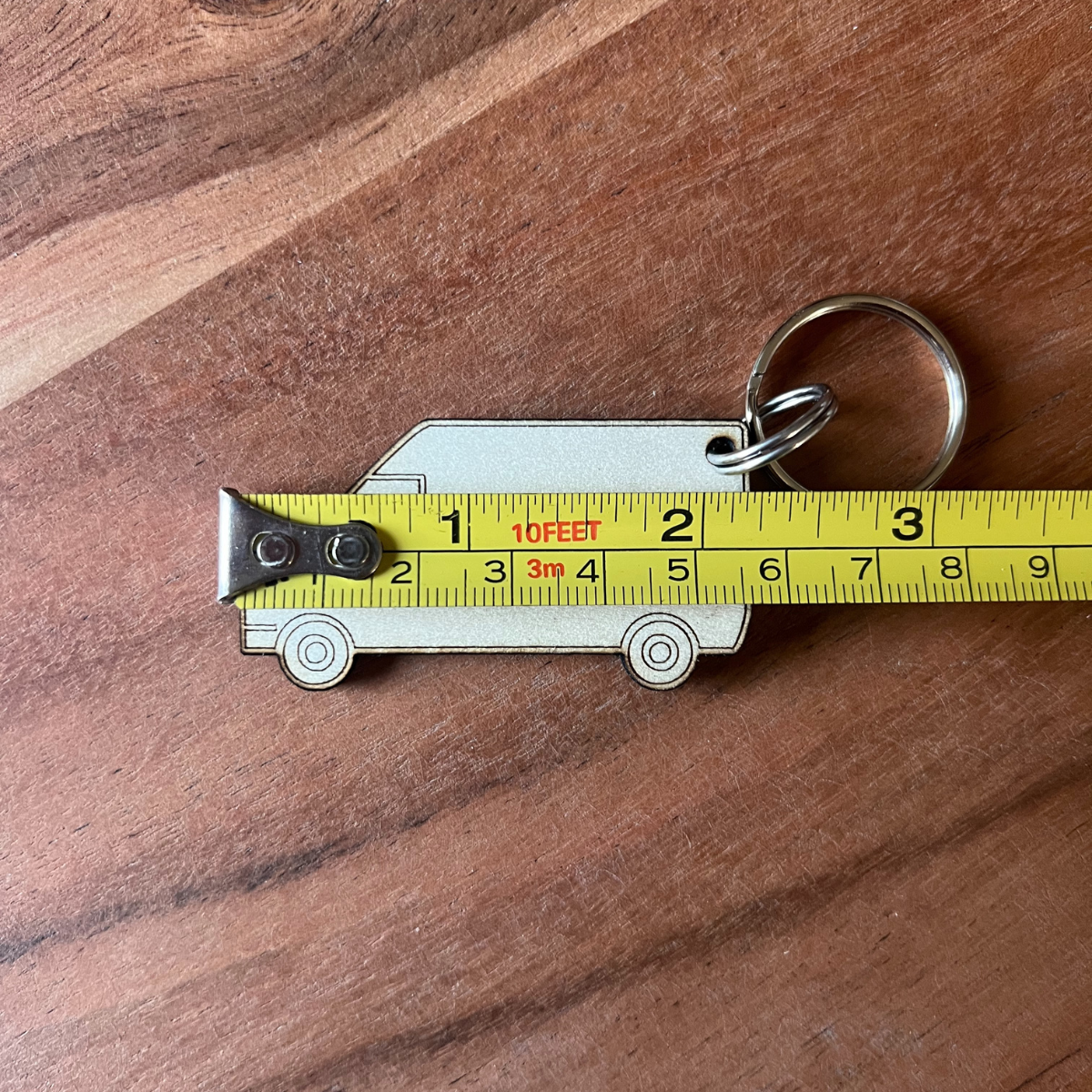 Van Life Laser Engraved Custom Keychain